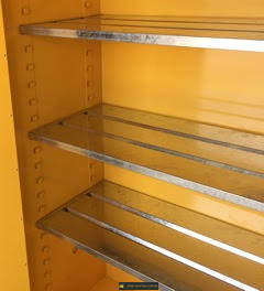 250l Flammable Cabinet Shelf Safety
